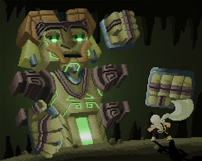 create pixel art sprites and animations