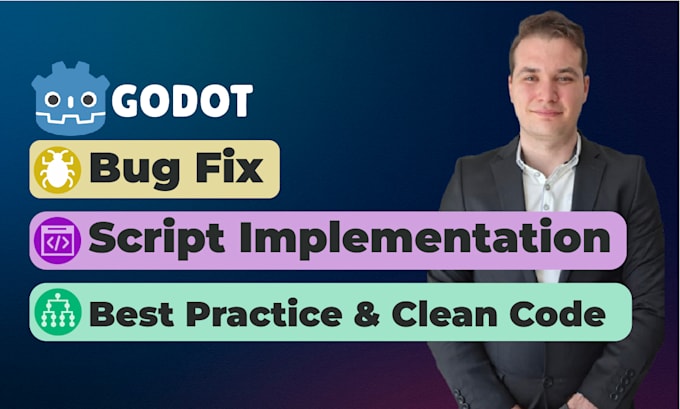 code review and bug fix your godot project