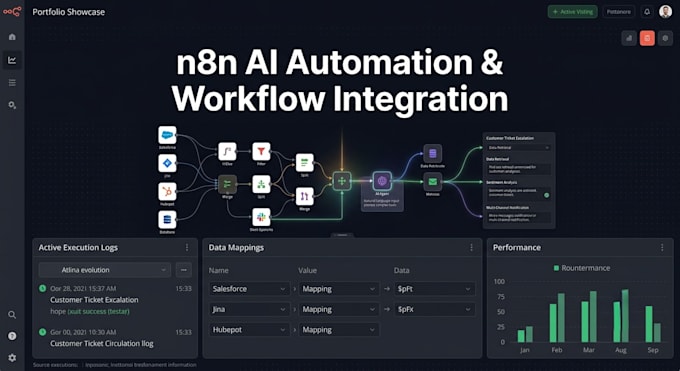 build n8n ai automation workflows and web scraping pipelines