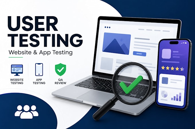 do app testing and website testing or QA review ui UX, ios, andriod user testing