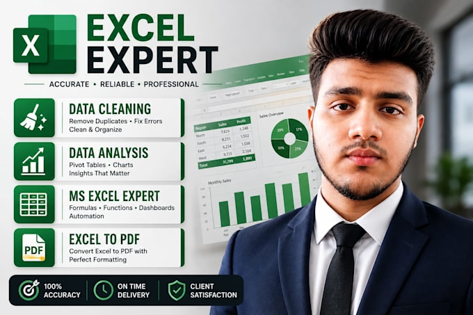 do data analysis and visualization in excel