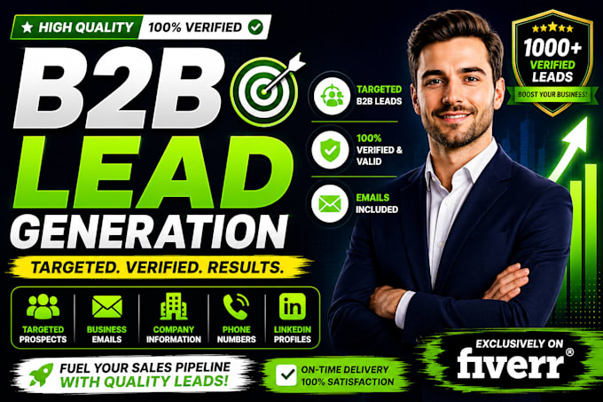 do b2b lead generation and build prospect lists