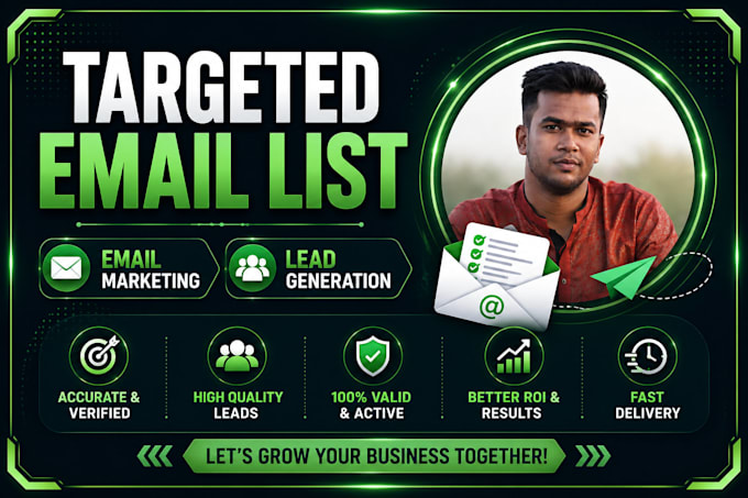 build targeted email lists and generate quality leads