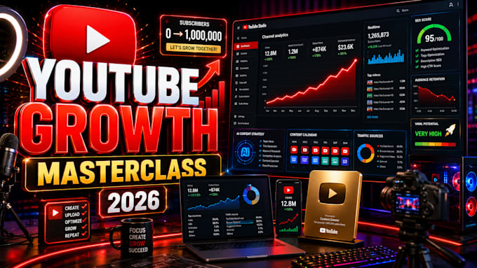 design professional high CTR you tube thumbnails,