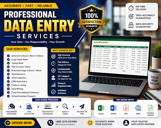 data entry and typing