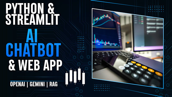 build custom ai chatbot or ai app using streamlit and python