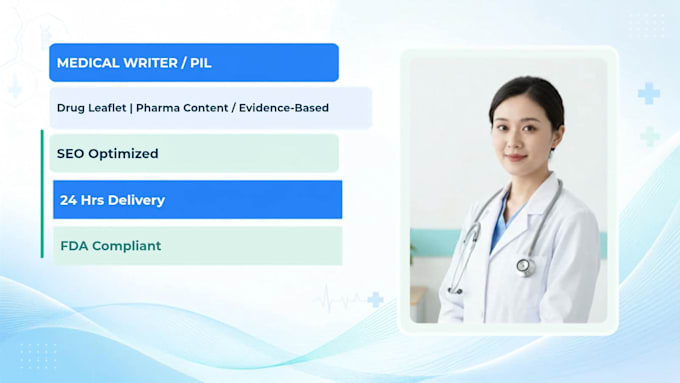 write pil,drug leaflet and medication guide