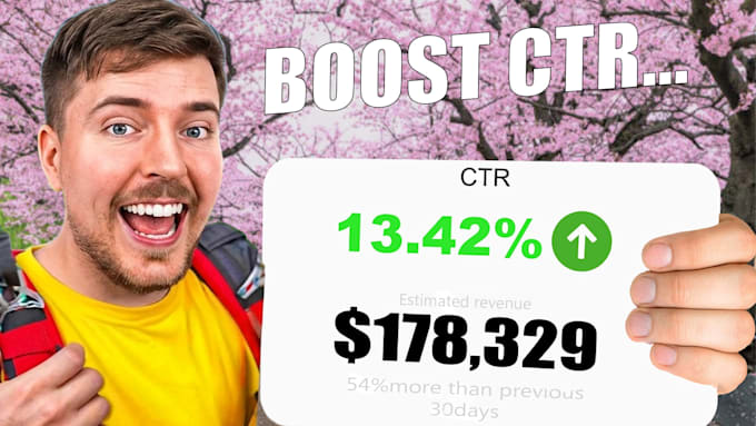 design viral style thumbnails for your channel