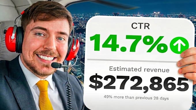 design professional thumbnail for your channel