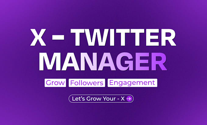 manage and promote your x twitter
