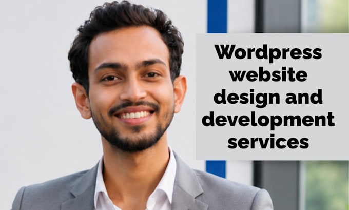 design and develop a wordpress portfolio website