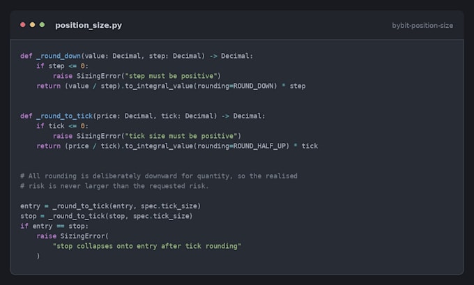 develop a python crypto trading bot with exchange api integration
