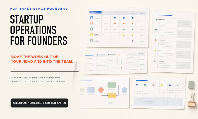 build your early stage startup operations with you