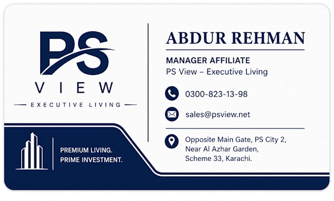 business card design double sided