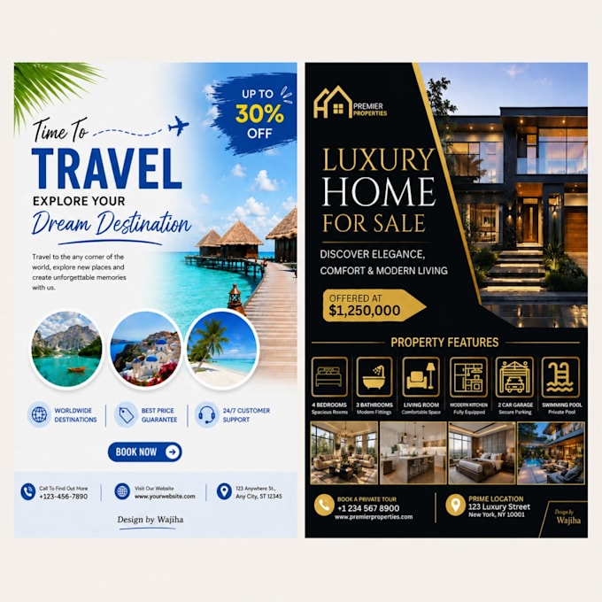 design professional canva social media graphics