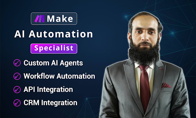 build make automation, make workflow automation, ai automation, make ai agent