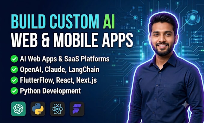 do ai website, ai mobile app, ai saas
