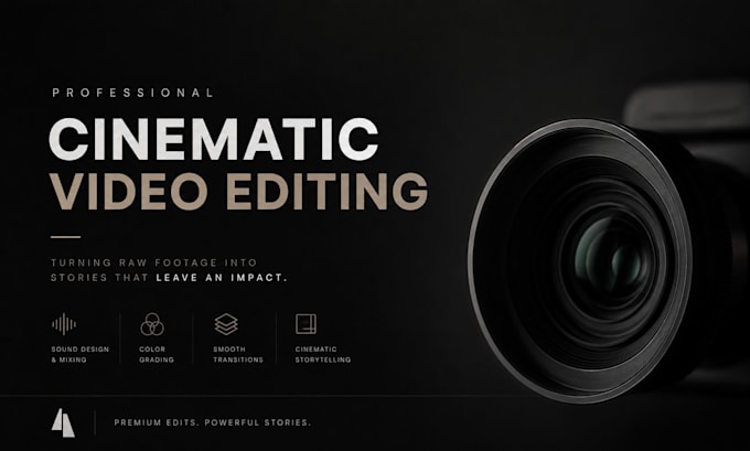 do cinematic video editing