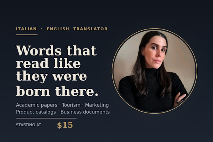translate academic papers and tourism content
