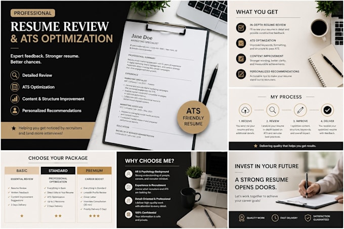 help resume your CV and optimize it to ats friendly