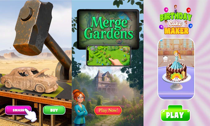 create mobile game video ads and game trailers that drive installs