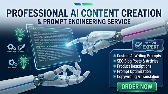create ai content creation and prompt engineering scripts