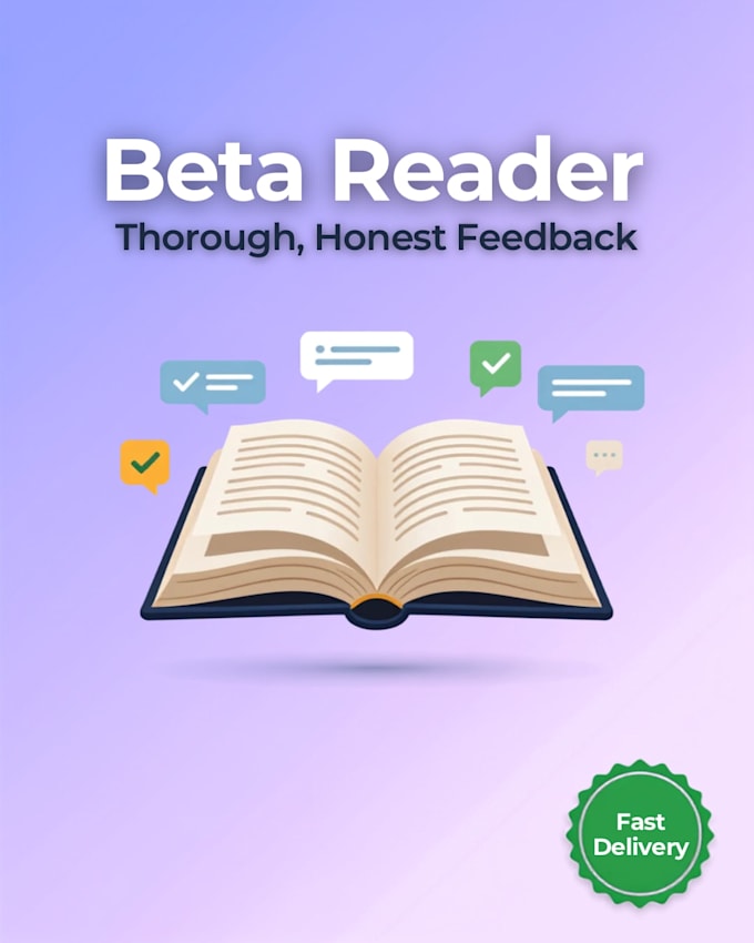 be your beta reader