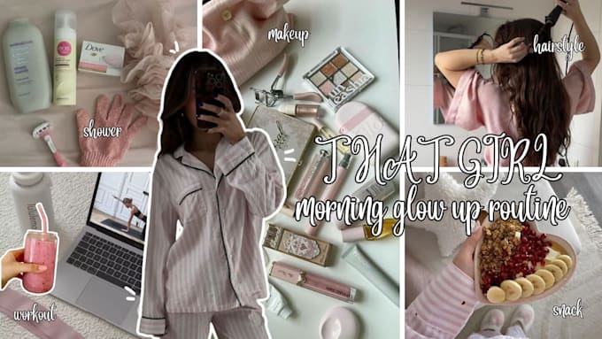 design aesthetic youtube thumbnails for vlog and lifestyle