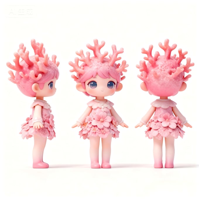 design your custom art toy character and 3d model