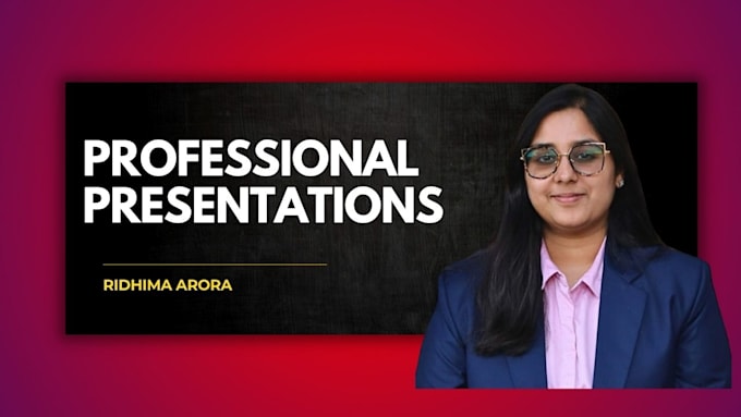 design a professional corporate presentation