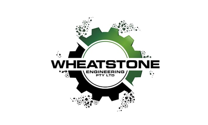 design super industrial brand logo
