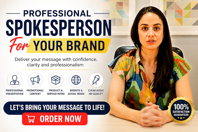 record an HD spokesperson video with a natural presentation