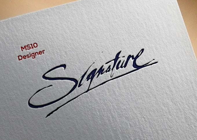 create photography signature logo or watermark