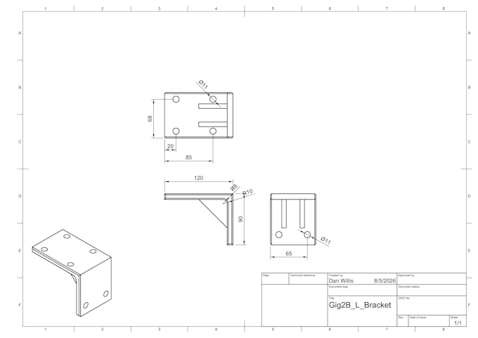 create manufacturing ready 2d technical drawings with dimensions and tolerances
