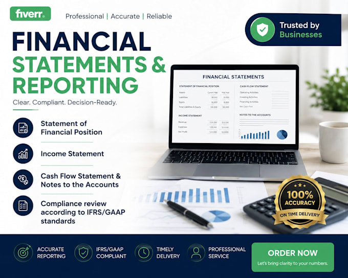 prepare financial statement income statement balance sheet