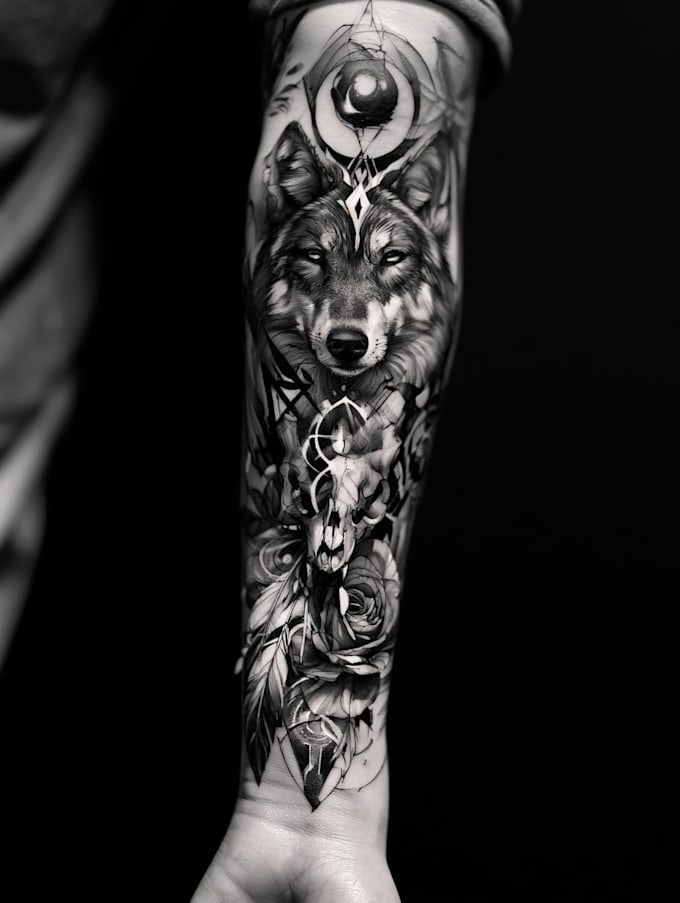 design professional creative tattoo design