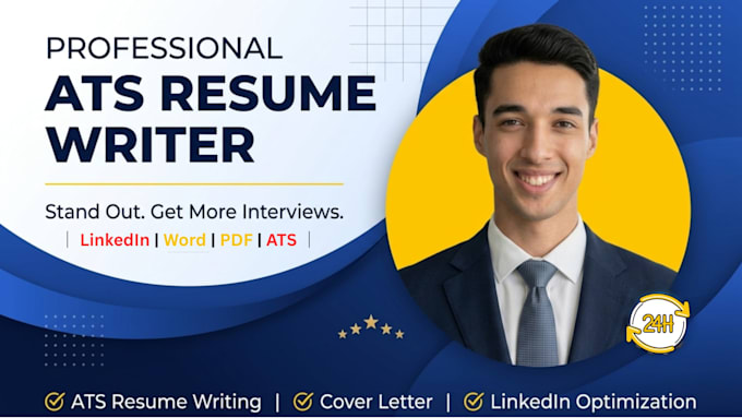 write professional ats resume and CV