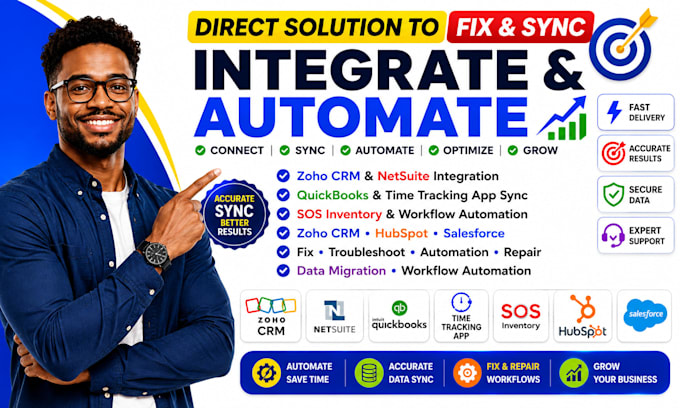 netsuite quickbooks time tracking app sos inventory workflow automation