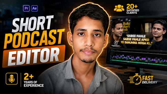 edit your podcast into short form video clips