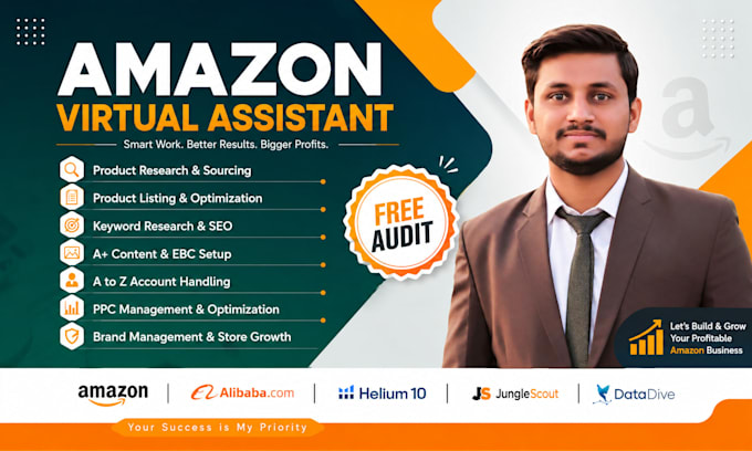 manage amazon USA, UK, australia accounts for dropshipping