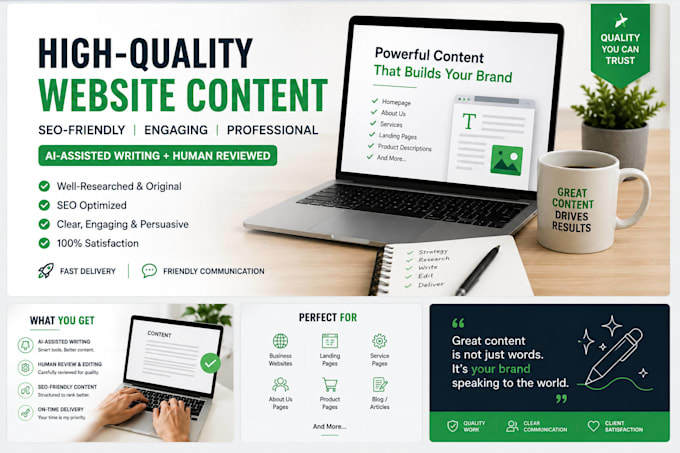 write ai content for your website, business or social media