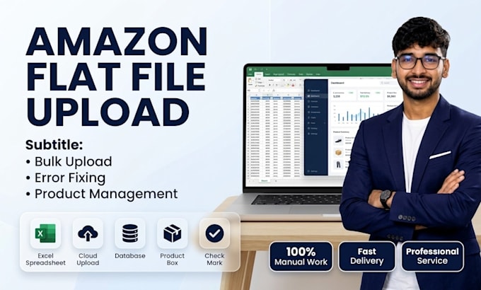 upload amazon products using flat files