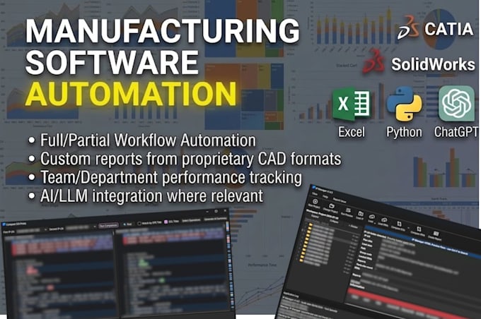 build manufacturing planning and other automation software