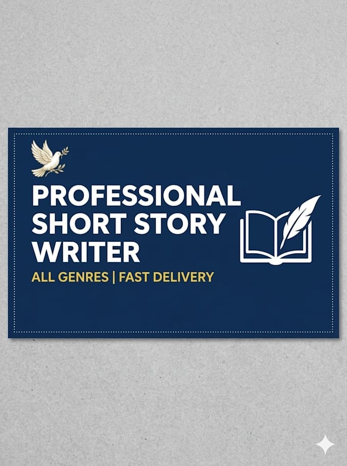 write a captivating short story or fiction book