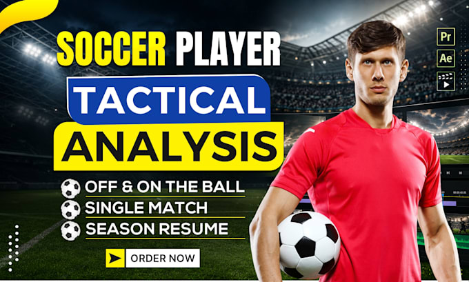 make a soccer football team or player tactical analysis