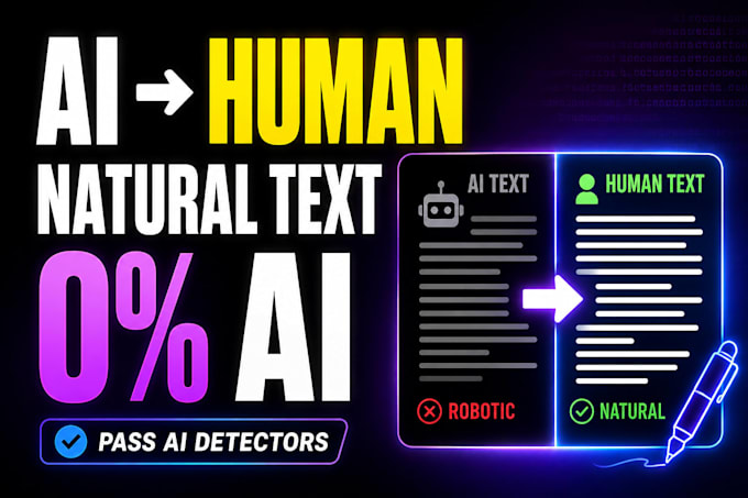 humanize ai content to natural human writing