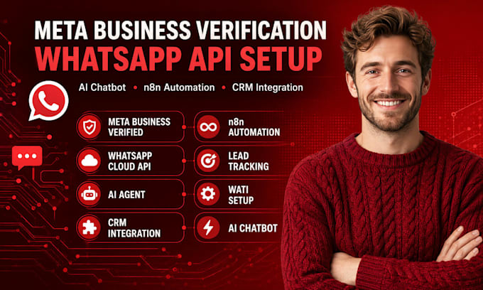 fix meta business verification whatsapp API setup whatsapp chatbot n8n ai agent