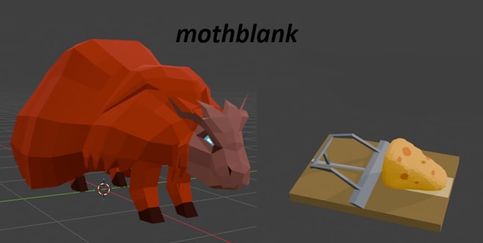 create a lowpoly character for you