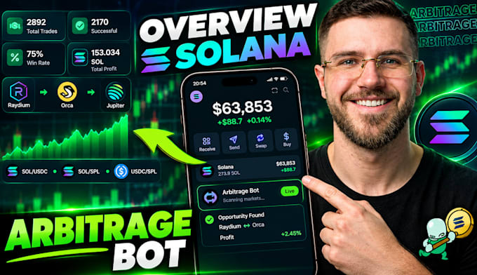 build a crypto arbitrage bot, triangular arbitrage bot,dex arbitrage trading bot