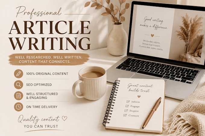 write engaging blog posts and articles